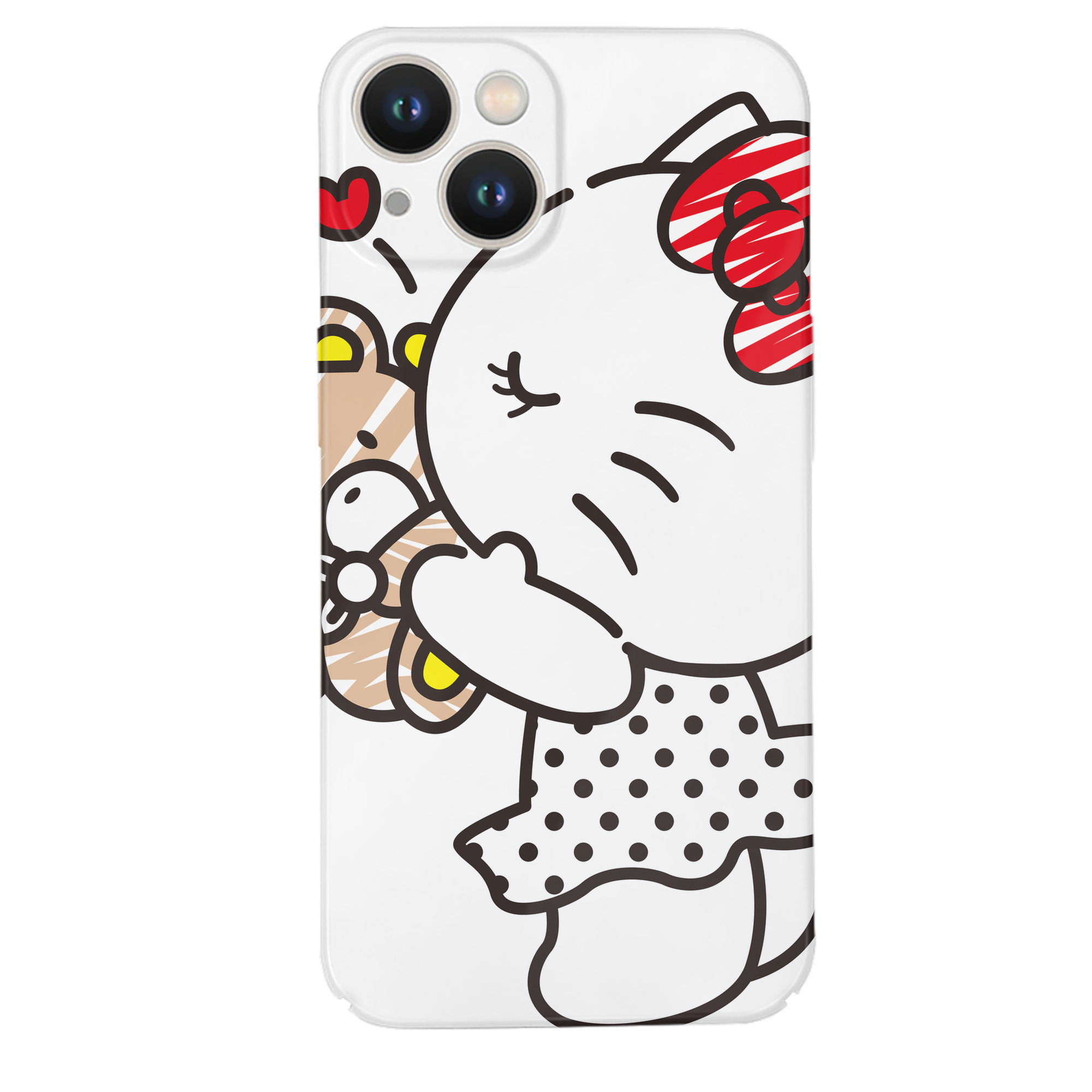 （画像用） Hello Kitty ハローキティ 【iPhone 14シリーズ対応】ハードケース